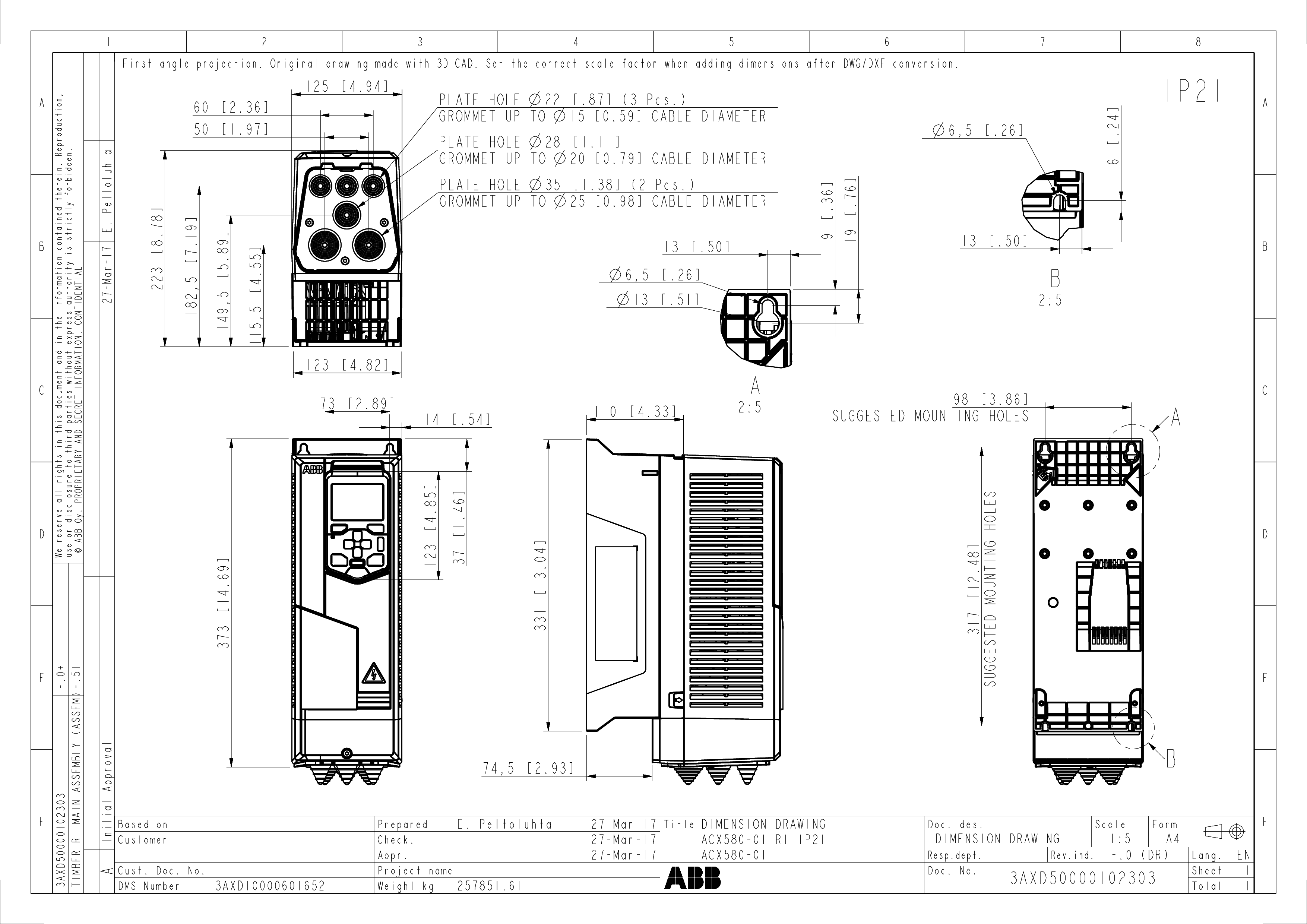 Abb acs800 схема подключения